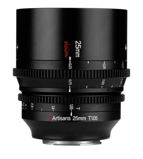 7artisans Photoelectric 25mm T1.05 Vision Cine Lens For MFT